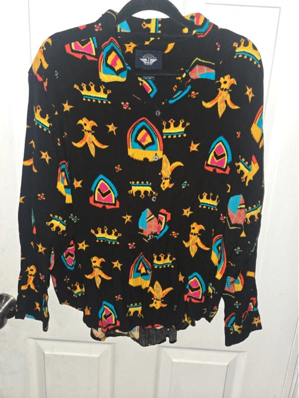 Vintage dockers blouse size L women